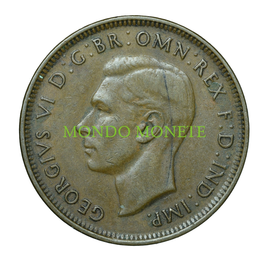 One Half Penny 1939 Monete Da Collezione