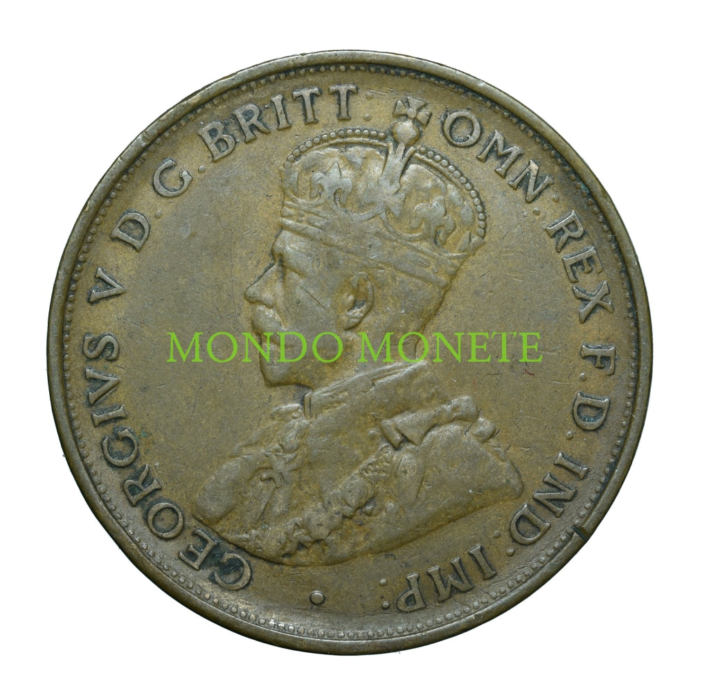 One Penny 1919 Dot Below Monete Da Collezione