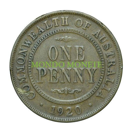 One Penny 1920 Monete Da Collezione