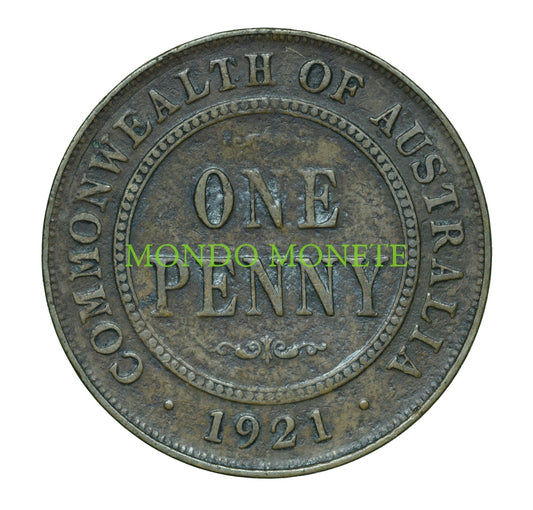 One Penny 1921 Monete Da Collezione