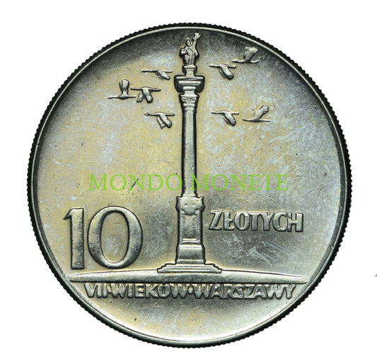 Polonia 10 Zlotych 1965 Monete Da Collezione