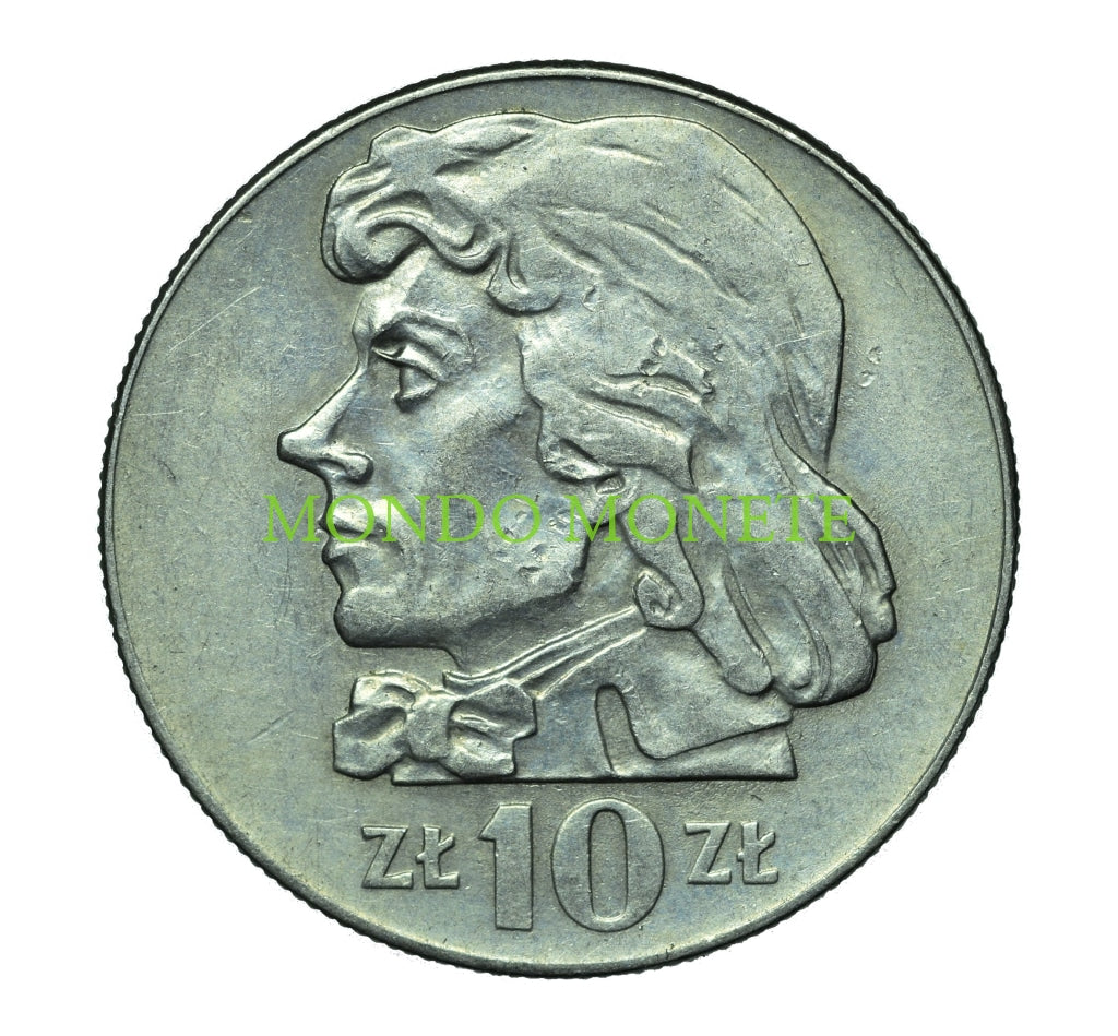 Polonia 10 Zlotych 1971 Monete Da Collezione