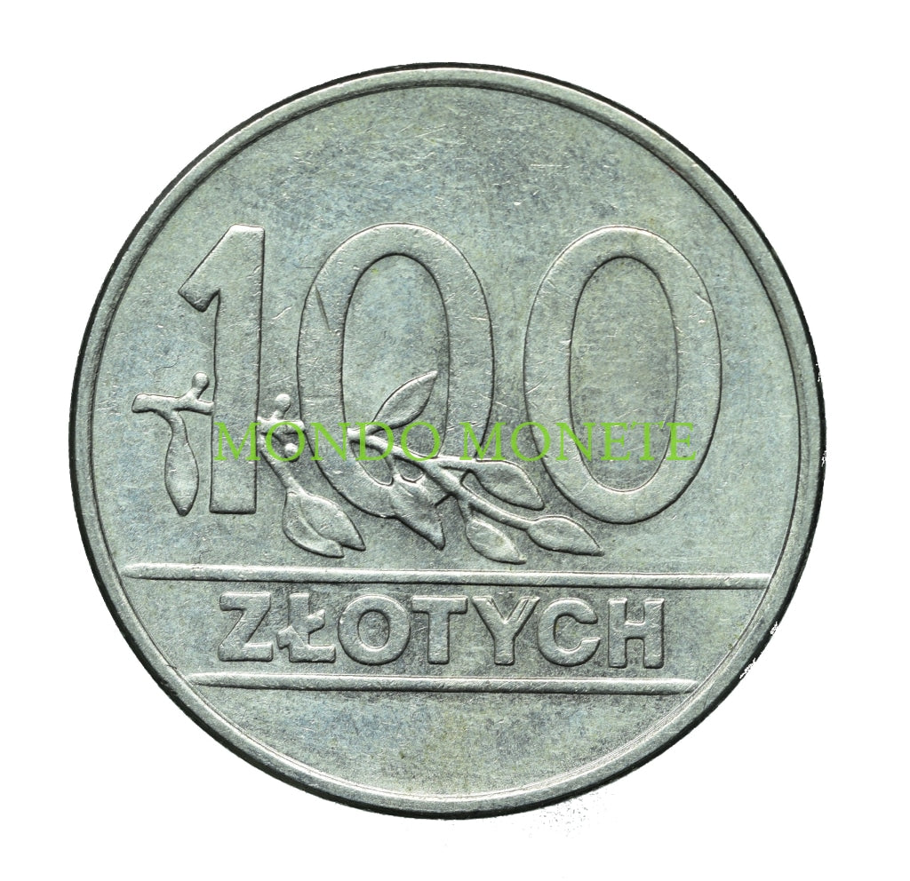 Polonia 100 Zlotych 1990 Monete Da Collezione