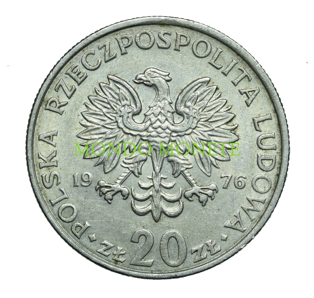 Polonia 20 Zlotych 1976 Monete Da Collezione