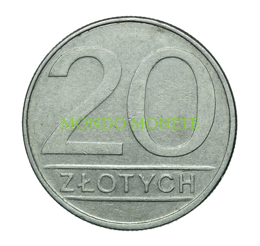 Polonia 20 Zlotych 1986 Monete Da Collezione