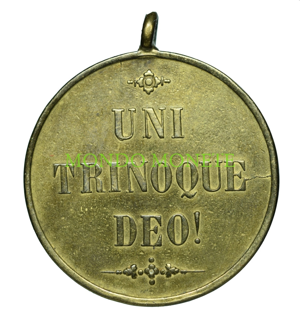 Trinus Et Unus Deus - Uni Trinoque Deo ! Medaglie E Gettoni