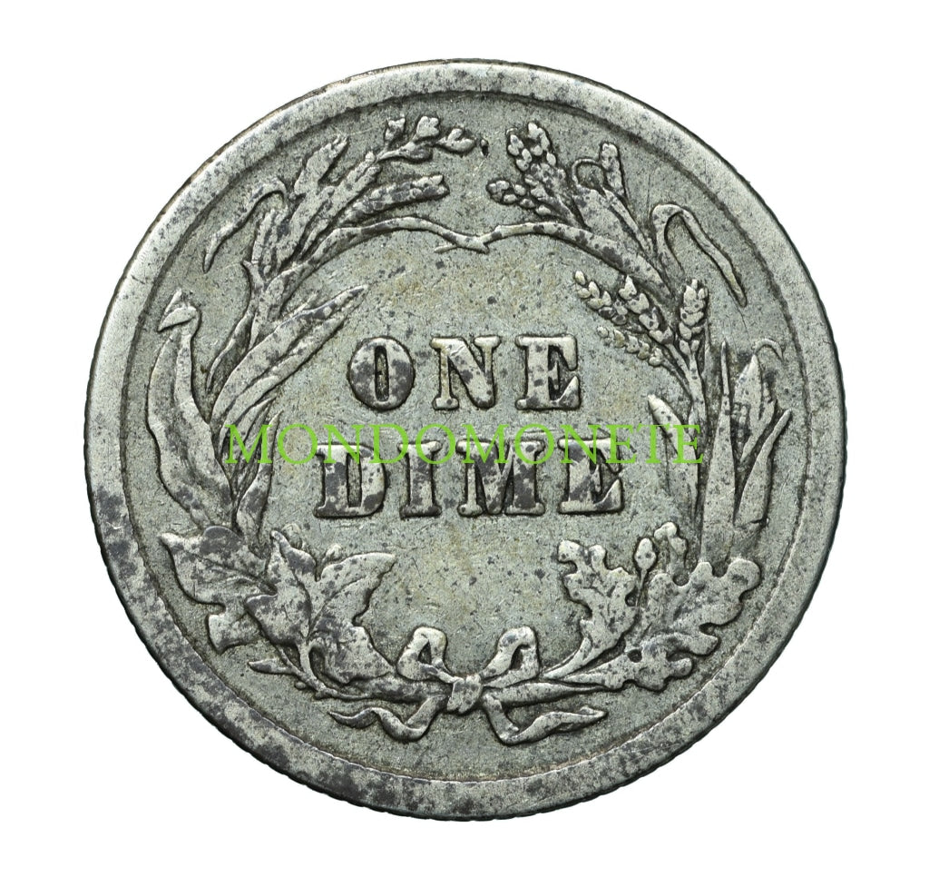 Usa. 1 One Dime 1912 Monete Da Collezione