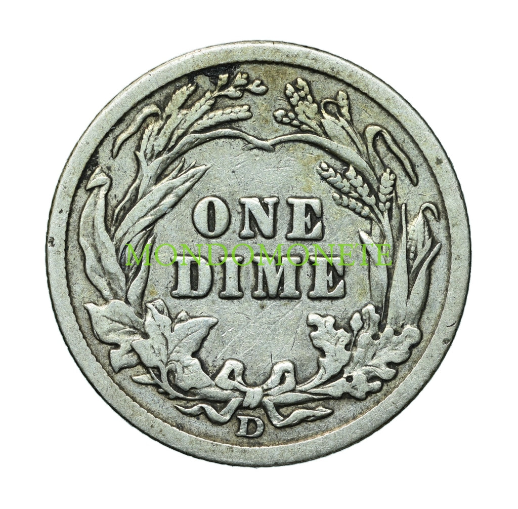 Usa. One Dime 1908 D Monete Da Collezione