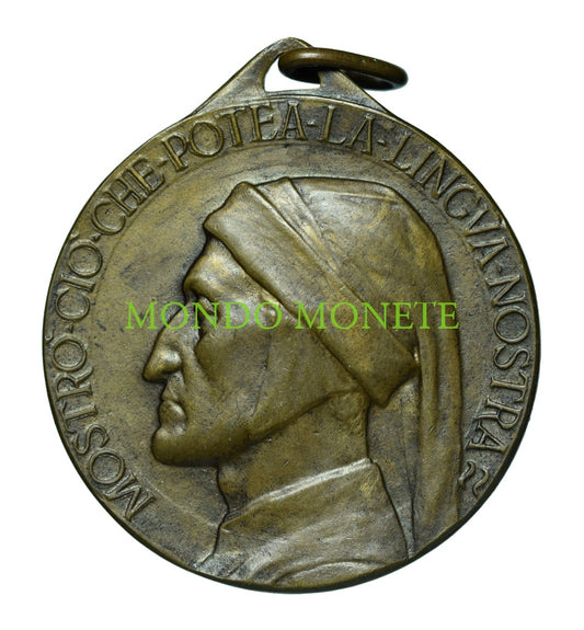 Vi° Centenario Di Dante 1921 Medaglie E Gettoni