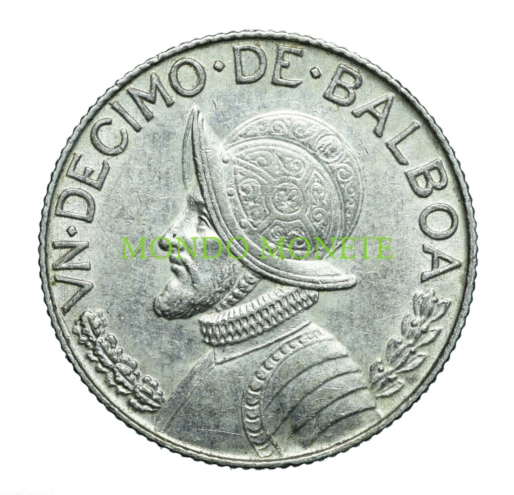 Vn Decimo De Balboa 1962 Panama Monete Da Collezione